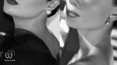 Waad Al-Turki's striking Audrey Hepburn makeup look has gone viral in Saudi on social media, but so has the price of her makeup brushes, which cost a staggering Dh1,250. Instagram / WaadMakeupArtist
