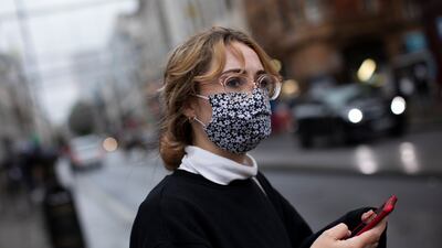 Snazzy cloth face masks are more than just facial ornaments, according to the latest research. Getty