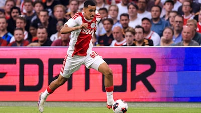 Ajax's Abdellah Ouazane has been a breakout star of the Dutch league so far this season. Getty Images