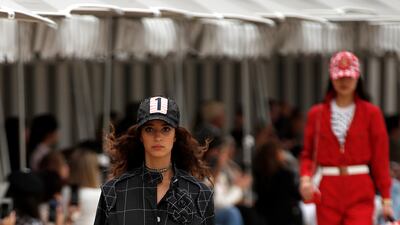 Like this look reminiscant of a race pit jumpsuit, the Chanel cruise 2022/23 collection was inspired by Monte Carlo's famous Grand Prix. Photo: EPA