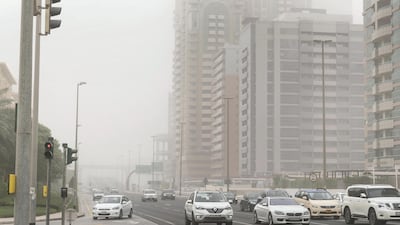 The low visibility will last until 10pm.