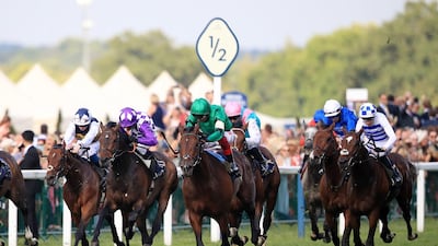Runners and Riders in the Duke of Edinburgh Stakes during day four of Royal Ascot at Ascot Racecourse. PA Wire.
