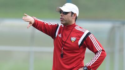Mahdi Ali's UAE football team have a huge opportunity to push for the 2018 World Cup qualification. Courtesy UAE FA