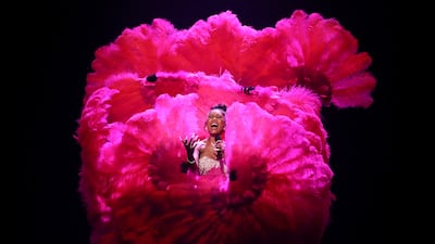 Muni Long performs at the BET Awards 2022 at the Microsoft Theater in Los Angeles, California, U. S. , June 26, 2022. REUTERS / David Swanson TPX IMAGES OF THE DAY