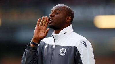Patrick Vieira took over as Nice manager in June 2018. Reuters