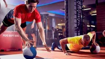 Fitness First and TechnoGym at Dubai Sports World in Dubai. Courtesy Dubai Sports World
