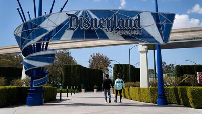 Walt Disney chief executive Bob Chapek said Tuesday that Disneyland Resort will likely reopen by late April. AP Photo