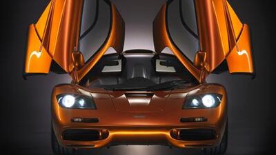 The F1 rewrote the rule book for road cars. Each car was custom-built for its owner and placed the driver in the centre of the cockpit.