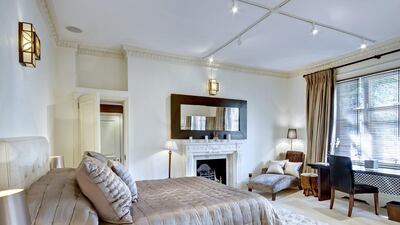 71 Frognal a grand 6,071 sq. ft. 10 bedroom, Victorian residence, located in the heart of Hampstead, set in exquisite gardens and once the home of pioneering plastic surgeon Sir Harold Gillies, is available for sale for £18.95 m through agents Beauchamp Estates. The magnificent house provides five reception rooms, feature tower room, gym space, swimming pool, staff accommodation and substantial terraced gardens. Courtesy Beauchamp Estates