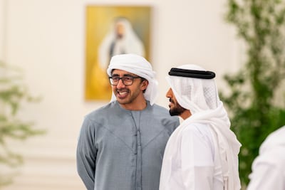 Sheikh Abdullah bin Zayed wants a united chorus at 11am on Tuesday. Photo: UAE Presidential Court