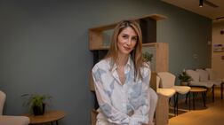 Psychologist Rita Figueiredo is helping families to deal with the uncertainty of current situation with Iran. Antonie Robertson / The National