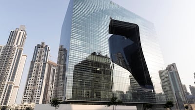 ME by Melia hotel at The Opus by Zaha Hadid is set to open in February 2020. Antonie Robertson / The National