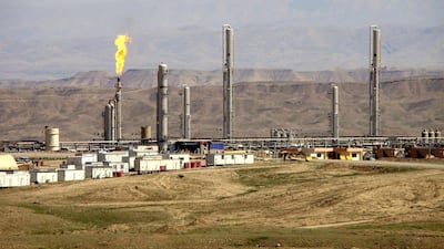 Above, a Dana Gas facility in the Kurdish region of Iraq. Dana Gas / Reuters