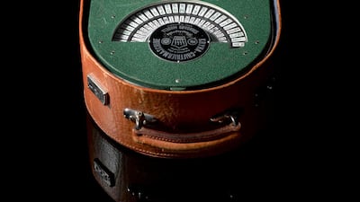 A Kryha cipher machine is part of the exhibit. Courtesy GCHQ.