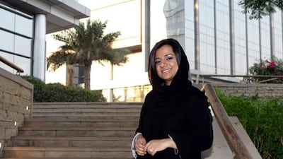 The director Nayla Al Khaja has initiated a series of screenings in Abu Dhabi for Emirati and Arab films. Jeffrey E Biteng / The National