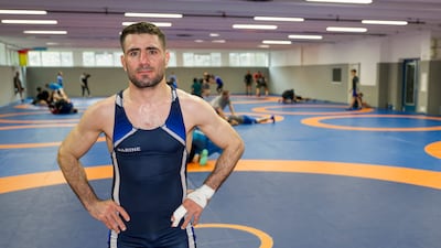 Iranian wrestler Jamal Valizadeh will be part of the Refugee Team at the Paris Olympics. AFP