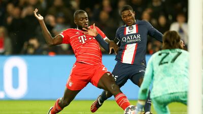 Dayot Upamecano - 8, Did well to beat Neymar to Zaire-Emery’s pass and made an intelligent tackle on the Brazilian in his own box. Was beaten by Mendes but was saved by the offside flag. EPA