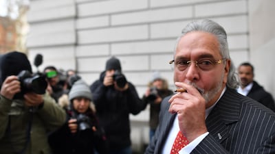 Indian tycoon Vijay Mallya: Wanted in India, living in the UK. AFP/Ben STANSALL