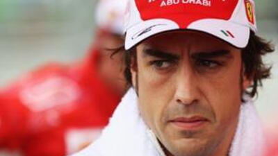 Fernando Alonso retired with two laps to go.