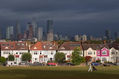 Houses in London. Getty Images