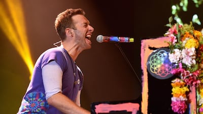 Chris Martin from Coldplay performs on stage during the Sentebale Concert at Kensington Palace on June 28, 2016 in London, England. Sentebale was founded by Prince Harry and Prince Seeiso of Lesotho over ten years ago. It helps the vulnerable and HIV positive children of Lesotho and Botswana. Getty Images