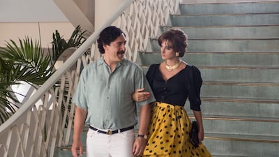 Javier Bardem and Penelope Cruz in 'Loving Pablo'. Courtesy Raul Soto