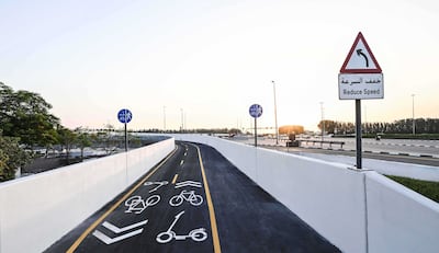 Dubai announced plans to construct 31 new pedestrian bridges across the city. Photo: Dubai RTA
