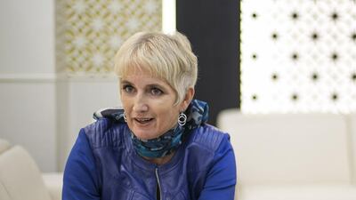 Clare Woodcraft, chief executive of Emirates Foundation, says the way science is traditionally taught will not inspire the youth to take up careers in this sector. Mona Al Marzooqi / The National