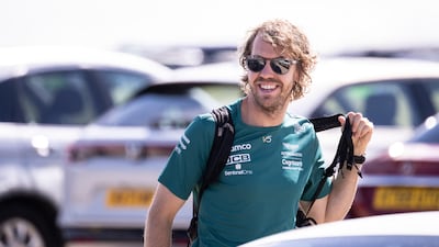 Aston Martin's German driver Sebastian Vettel. EPA