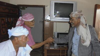 Yemen's defence minister General Mahmud Al Subaihi after fleeing Sanaa on March 8. Reuters