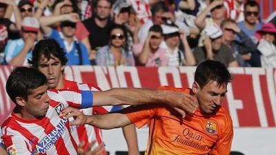 While Lionel Messi, right, was already on Barcelona’s books from the age of 13, Emiliano Insua, left, earned a lucrative move to England with Liverpool on the back of some impressive performances for Argentina’s Under 17 team. He now plays for Atletico Madrid, his fourth European club. Paul White / AP Photo