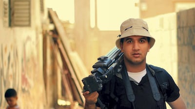 Fady Hanona was a member of the film's production team, but missed its premiere at the Sundance Film Festival due to being stuck in Gaza. Courtesy Fay Hanona