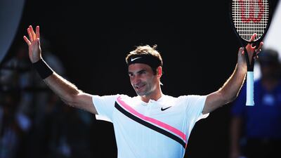 Roger Federer is through to the quarter-finals of the Australian Open. Mark Kolbe / Getty Images