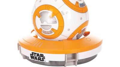 This app-enabled BB-8 droid shows a range of expressions and perks up at voice commands. It's not cheap at Dh199, but it's original list price is Dh499, so that's a 60% saving.