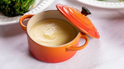 Creamy mashed potato.