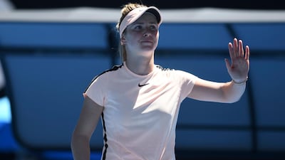 Fourth seed Elina Svitolina is through to the last 16 at the Australian Open. Lukas Coch / EPA