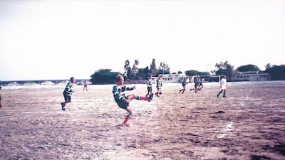Matches used to be played on a stretch of beach at low tide, near where the Ritz Carlton Hotel is now situated. Photo: Andy Cole