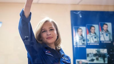 Actress Yulia Peresild will play a female surgeon who is dispatched to the ISS to save an astronaut in 'The Challenge'. AFP
