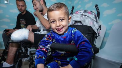 Young Gaza survivor Mohamed Zureh