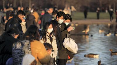 A busy Kensington Palace Gardens in London. Reuters