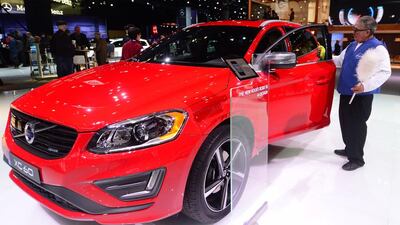 A Volvo XC60 is on our writer’s shopping list. Frederic J Brown / AFP