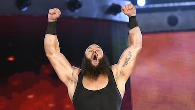 Braun Strowman is The National's pick to win the 50-man Royal Rumble at the Greatest Royal Rumble in Jeddah on Friday. Image courtesy of WWE