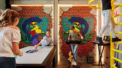 Roam is a space designed solely for teenagers. Caesars Resort Bluewaters Dubai