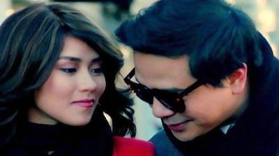 Sarah Geronimo and John Lloyd Cruz in a scene from It Takes a Man and a Woman. Courtesy Star Cinema