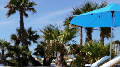 The hotel boasts three outdoor pools. Courtesy Hilton Tangier Al Houara