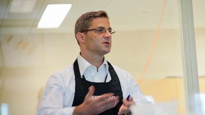 Edouard Thomas – the Nespresso sensory expert. Courtesy Nespresso