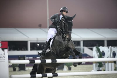 Sheikha Latifa Al Maktoum has turned her focus to the showjuming individual event at the Asian Games. Reem Mohammed / The National