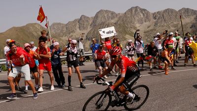 Team Arkea–Samsic rider Nairo Quintana.