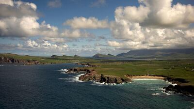 The next Star Wars movie will probably feature the Dingle Peninsula, as seen from the village of Ballyferriter in County Kerry, south-western Ireland. Paulo Nunes dos Santos / AFP