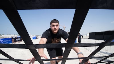 The first Arabian Warrior obstacle course race takes place on October 26. All photos: Ruel Pableo for The National